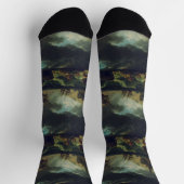 A Shipwreck in Stormy Seas by Claude-Joseph Vernet ソックス (上部)