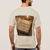 A shirt for devottes of lord krishn tシャツ (裏面)