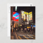 A Shopper's Paradise, Hong Kong ポストカード (正面/裏面)