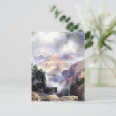 A Showery Day, Grand Canyon - 1919 ポストカード (スタンド正面)