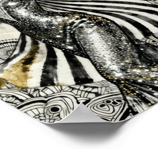 A Showgirl Dances in Lightening ポスター (角)