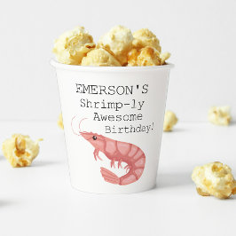 A Shrimp-ly Awesome Birthday 紙コップ