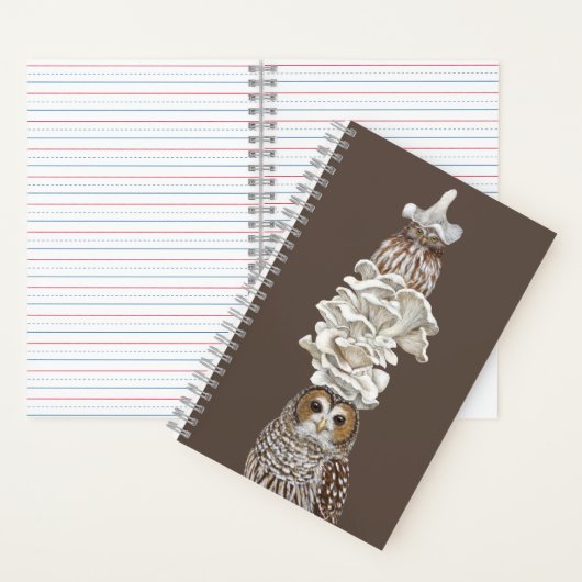 A 'Shroom with a View notebook ノートブック (内側)