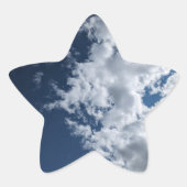 A side of clouds 星シール (正面)