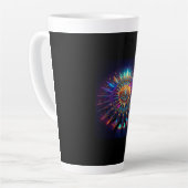 A Sierpinski Gasket Fractal カフェラテマグ (左アングル)