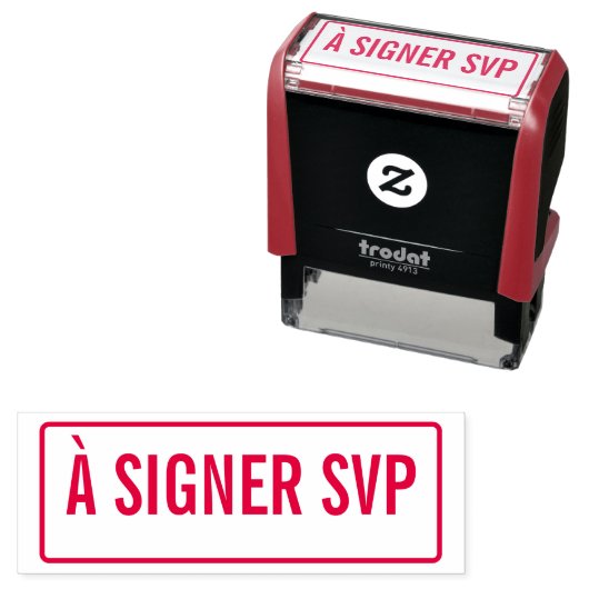 À SIGNER SVP セルフインキングスタンプ (インサイチュ)