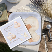 A Silly Goose Blue スタンダードランチョンナプキン