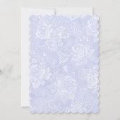 A Silly Goose Blue Baby shower サンキューカード (裏面)