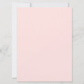 A Silly Goose Pink Guess Who Game card 招待状 (裏面)