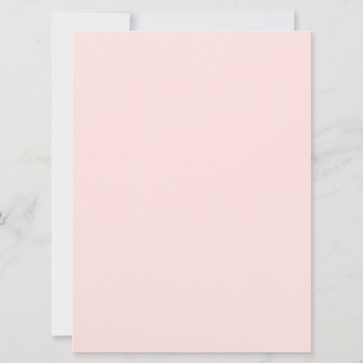 A Silly Goose Pink Guess Who Game card 招待状 (裏面)