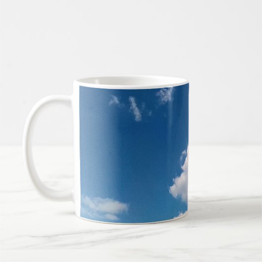 A simple cloud コーヒーマグカップ (左)
