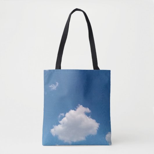 A simple cloud トートバッグ (正面)