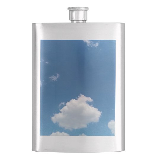 A simple cloud フラスク (正面)