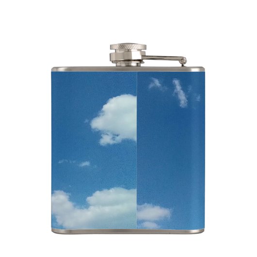 A simple cloud フラスク (裏面)