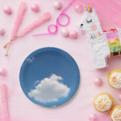 A simple cloud ペーパープレート (パーティー)