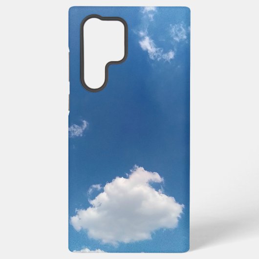 A simple cloud samsung galaxyケース (裏面)