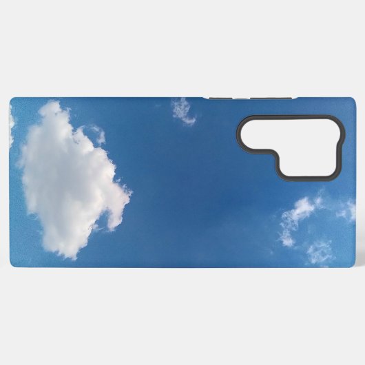 A simple cloud samsung galaxyケース (裏面横)