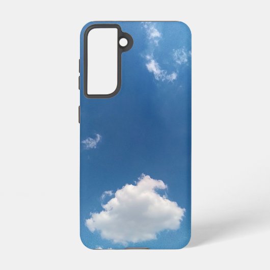 A simple cloud samsung galaxyケース (裏面)