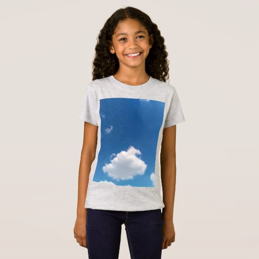 A simple cloud tシャツ (正面フル)