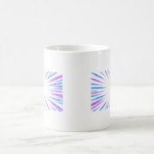 A Simple Elegant Floral Vine Pattern コーヒーマグカップ (中央)