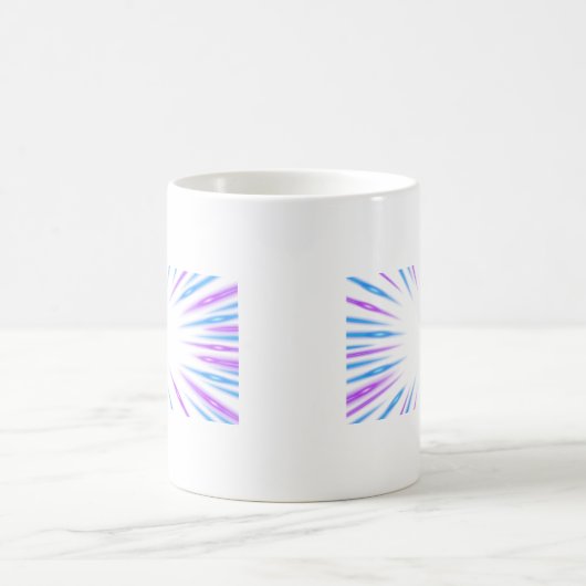 A Simple Elegant Floral Vine Pattern コーヒーマグカップ (中央)