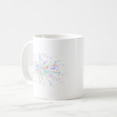  A Simple Elegant Floral Vine Pattern コーヒーマグカップ (正面左)
