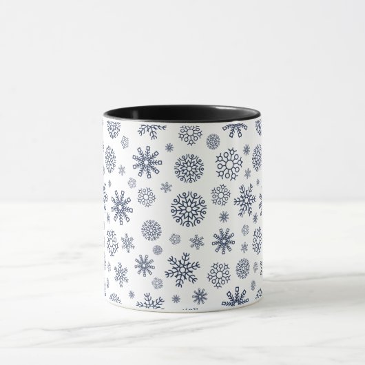  A Simple Elegant Floral Vine Pattern マグカップ (中央)