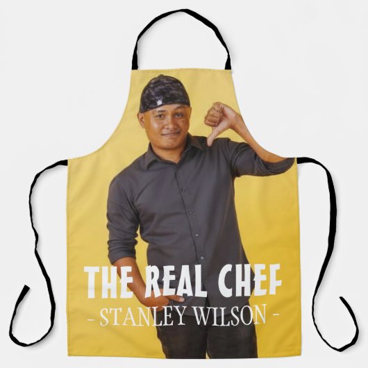 A Simple Personalized Birthday エプロン (正面)