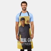 A Simple Personalized Birthday エプロン (着用した状態)