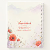 A Simple Picnic ノートブック (裏面)