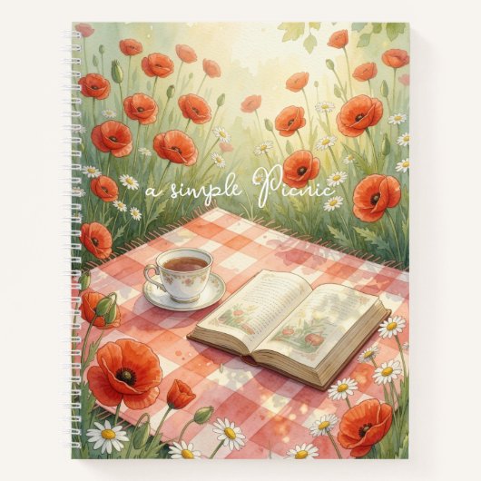 A Simple Picnic ノートブック (正面)