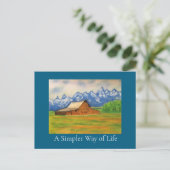 A Simpler Way of Life  ポストカード (スタンド正面)