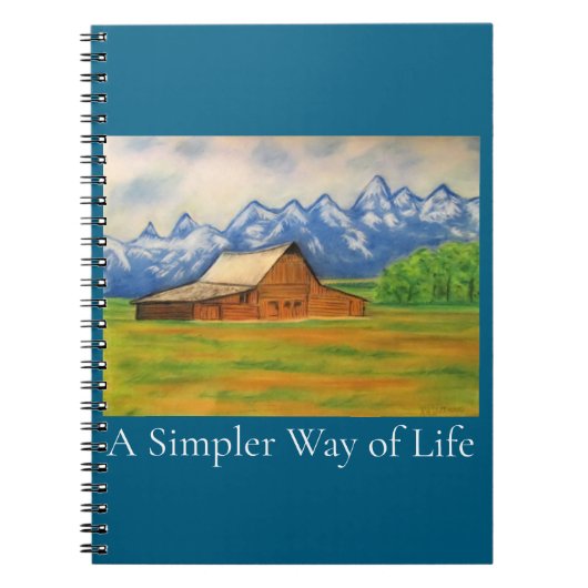 A Simpler Way of Life Classic Notebook ノートブック (正面)