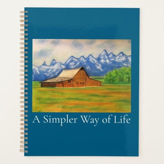 A Simpler Way of Life Planner プランナー手帳 (正面)