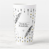 A Sip of Love and Friendship カフェラテマグ (正面)