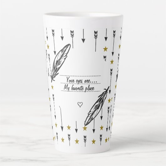 A Sip of Love and Friendship カフェラテマグ (正面)