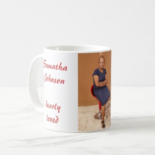 A Sip of Sentiment Mug  コーヒーマグカップ (正面左)