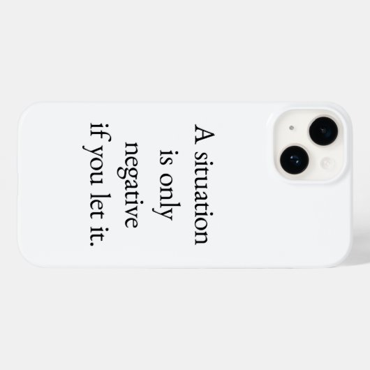 A Situation iPhoneケース Case-Mate iPhoneケース (裏面 (横))