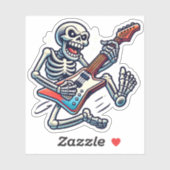 A skeleton soloing シール (シート)