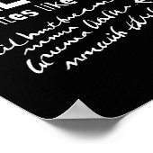 A Skilled Doctor Write Like This Funny Medical Han ポスター (角)