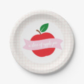 A Slice of Apple Pie ペーパープレート (正面)