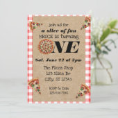 A Slice of Fun 1st Birthday 招待状 (スタンド正面)