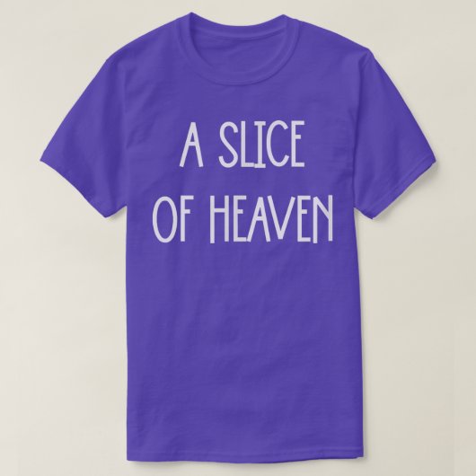A Slice Of Heaven Tシャツ (デザイン正面)