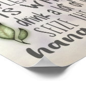 A Sloth's Wisdom やる気を起こさせる引用文14x11ポスター ポスター (角)