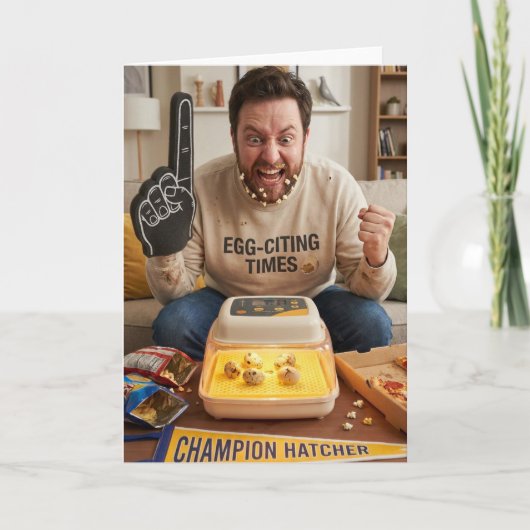 A Small Crack, A Big Celebration カード (正面)