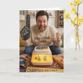 A Small Crack, A Big Celebration カード (黄色い花)