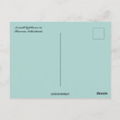 A Small Lighthouse in Stavoren Netherlands ポストカード (裏面)