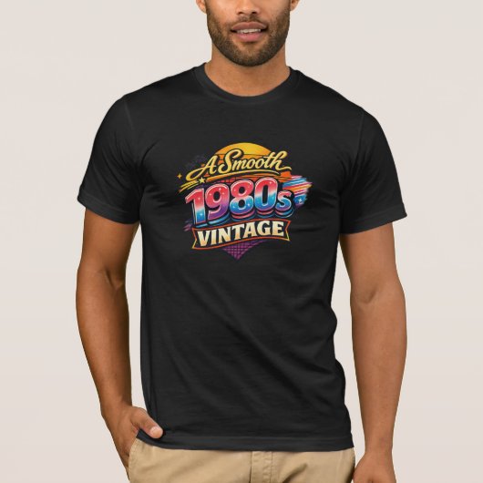 A Smooth 1980s Vintage - T Shirt Tシャツ (正面)