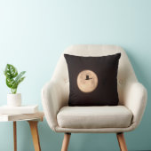 A Snow Goose Against A Full Moon | New Mexico クッション (椅子)