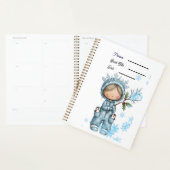 A Snowy Day Book Planner Cover プランナー手帳 (ディスプレー)